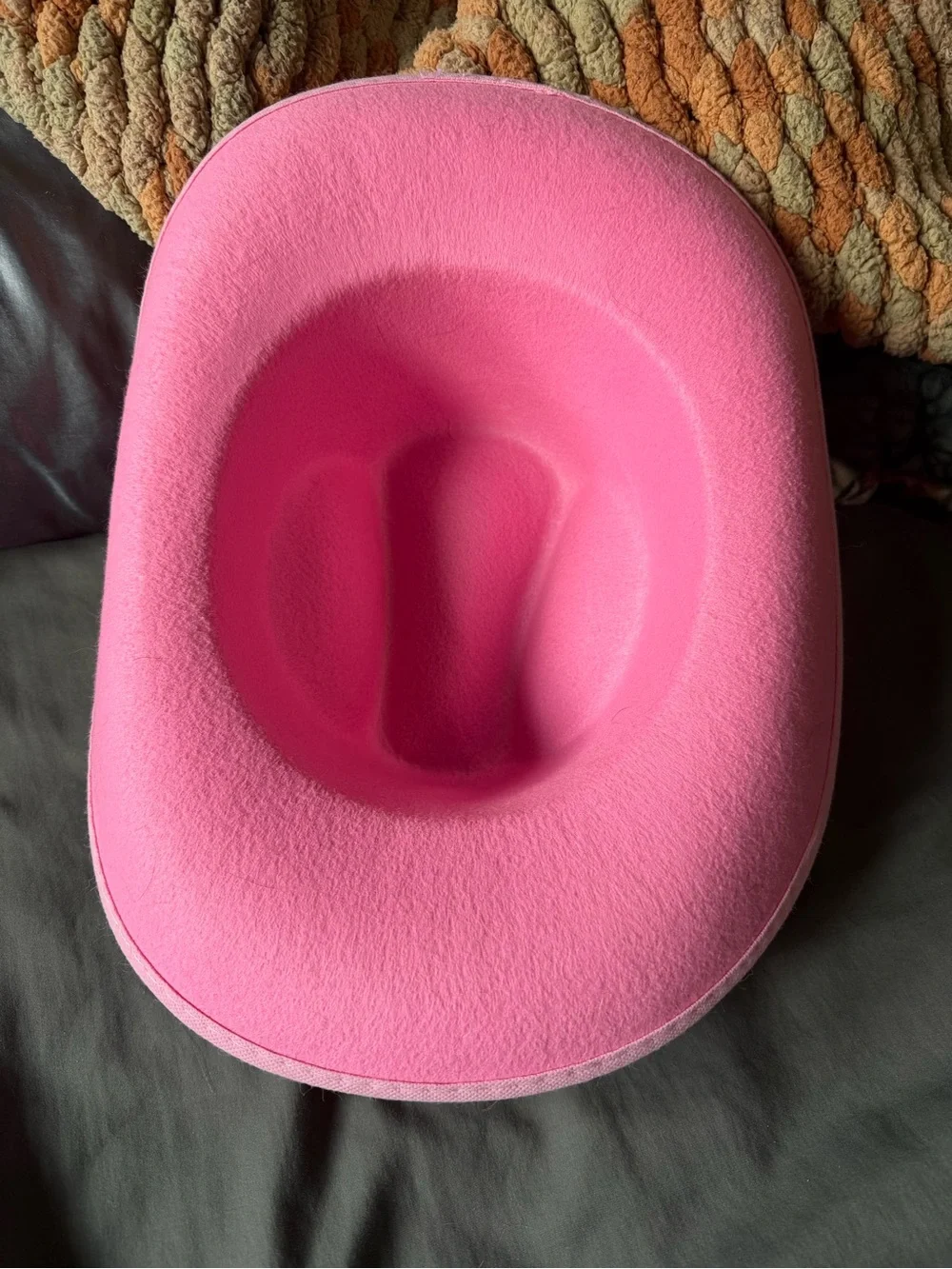 Pink Women's Felt Fedora Hat